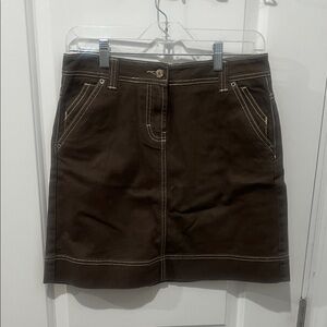 Olive Green Boden Skirt, Size 10‎ (99% Cotton)